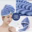 Mũ tóc khô DAYBRAKE, Khăn trùm đầu tắm dày bằng lông cừu san hô, Sấy nhanh Siêu thấm mềm mại Mũ sấy nhanh cho bé gái Phụ nữ