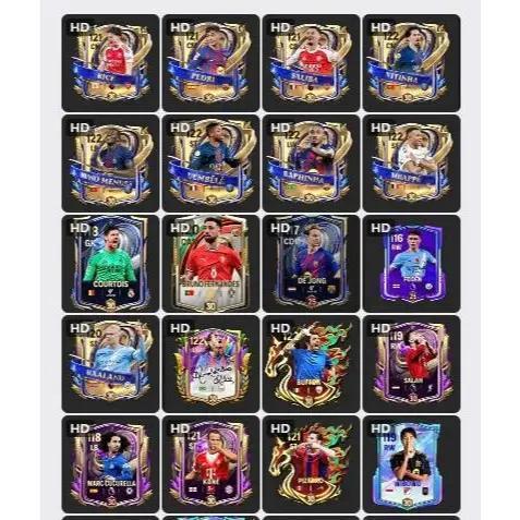 ( UTOTY26 FCM ) Móc Khóa Cầu Thủ Thẻ Cầu Thủ FC Mobile Mùa Thẻ UTOTY26 - AnimeADSHOP