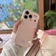 Ốp điện thoại mềm hình gấu Wave Point hoạt hình cho iPhone 17 16 15 14 13 12 11 Pro Max 16 15 14 Plus