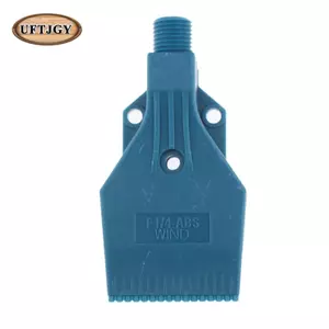 6 Kiểu Bền ABS Đa Thổi Phẳng Vòi Phun Máy Thổi Khí Dao 1 / 4 "BSP