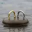 Phần cứng thu hút câu cá 50 chiếc Đồng thau hình chữ U Dễ dàng quay Phụ kiện Spinners bền bỉ để câu cá nước ngọt và nước mặn mới