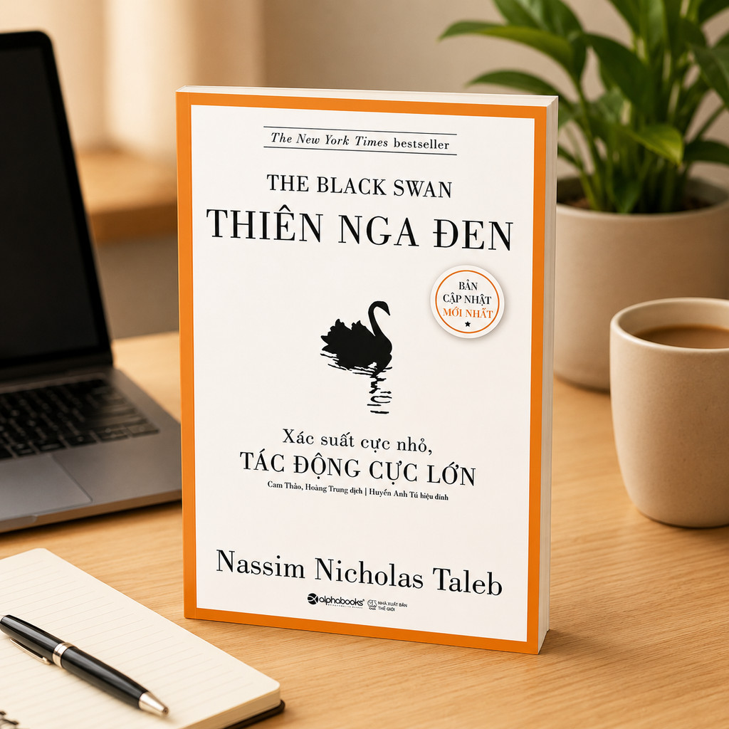 Sách - Thiên Nga Đen - Xác suất cực nhỏ, Tác động cực lớn - Nassim Nicholas Taleb (Alpha Books)