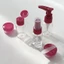 Set chiết mỹ phẩm du lịch mini tiện lợi 6 món - Dùng để chiết sữa tắm, dầu gội, kem dưỡng-Nhiều màu sắc lựa chọn - FE123