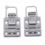 Maybest 2 Chiếc Thép Không Gỉ Chrome Bật Tắt Chốt Cho Hộp Ngực Hộp Đựng Vali Dụng Cụ Khóa {VN}