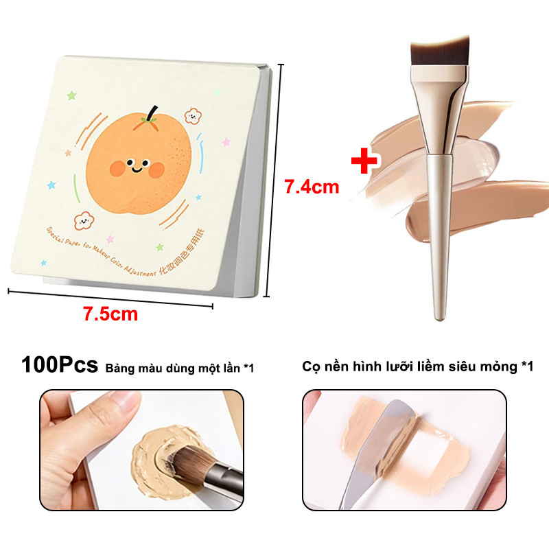 Giấy Trộn Màu Trang Điểm Đa Năng Dùng Một Lần Tiện Lợi, Dạng Xé Dễ Dùng, Tiết Kiệm Thời Gian | BigBuy360 - bigbuy360.vn