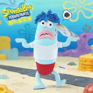 Giao hàng trong ngày SpongeBob Chính hãng Biqibao Resident Series Búp bê Mặt dây chuyền vui nhộn Dễ thương Loveless Bier Móc khóa Quà tặng * & - &