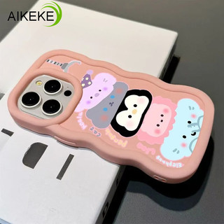 Ốp Điện Thoại Sóng 3D Động Vật Dễ Thương Cho Tecno Spark 30 30C 20 Pro Plus 20C 10 10C 9 8 8C 8T 5G 4G Macaron Matte Ốp Lưng Hoạt Hình Cặp Đôi Màu Trơn Chống Sốc Vỏ Mềm