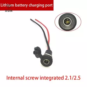 Dây đầu ra sạc điện tròn Đế nam nữ Dc2.1 / 2.5 Ổ cắm sạc [Mina]