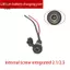 Dây đầu ra sạc điện tròn Đế nam nữ Dc2.1 / 2.5 Ổ cắm sạc [Mina]