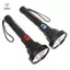 Đèn pin LED ABS có thể sạc lại qua USB, 3 chế độ chiếu sáng linh hoạt cho cắm trại và đi bộ đường dài