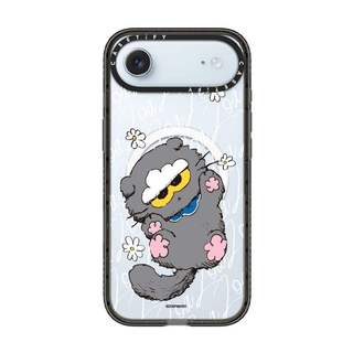 CASECASE X ZO & FRIENDS ZOA - Ốp Lưng Trắng Cạnh Đen Trong Suốt Cứng Hút Từ Tính Tác Động Cho Apple IPhone 12 13 14 15 16 17 Pro Max Air Plus Có Hộp