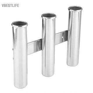 VBESTLIFE Acouto: Thuyền giữ cần câu bằng thép không gỉ Thuyền 3 ống giá liên kết Ống du thuyền biển Thể thao & Ngoài trời/Cần câu cá