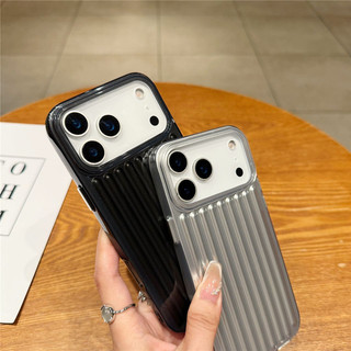 Ốp điện thoại hình hành lý mạ điện cho iPhone 17 16 15 14 13 12 11 Pro Max 17PM 17Air Bìa mềm