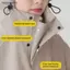 NS Dày Nâng Cấp Người Lớn Chống Thấm Nước Áo Mưa Xe Máy Điện Một Mảnh Kéo Dài Poncho Dành Cho Nam Nữ Chống Thấm Nước Đi Xe Gear NS