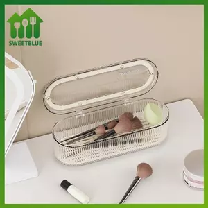 SWEET Hộ Gia Đình Chống Bụi Chopsti Hộp Có Nắp Nhà Bếp Và Nhà Hàng Thìa Nĩa Dao Kéo Hộp Bảo Quản Ánh Sáng Sang Trọng Trong Suốt n