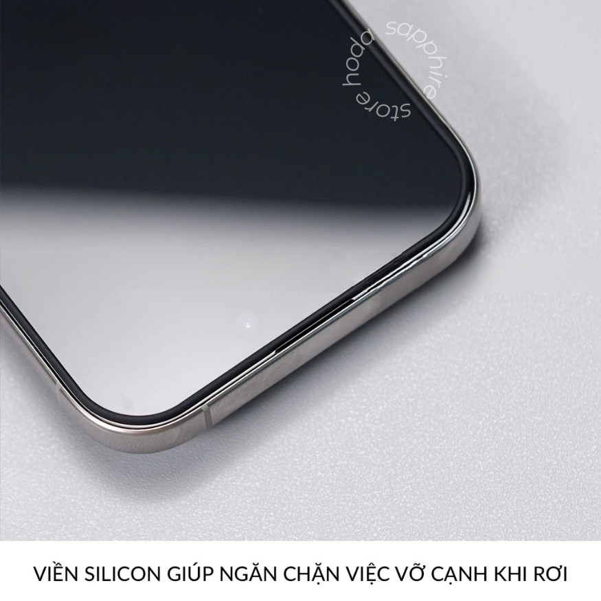 [Chính Hãng] Kính Cường Lực Trong Suốt 2.5D ANANK HD Full Màn Viền Siêu Mỏng Cho IP 17 ProMax Air 16 15 14 13 12 Series
