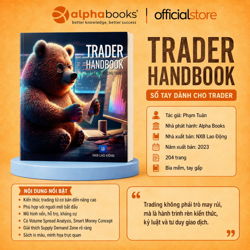 Sách - Trader Handbook - Sổ Tay Dành Cho Trader - TP Trading (Alpha Books)