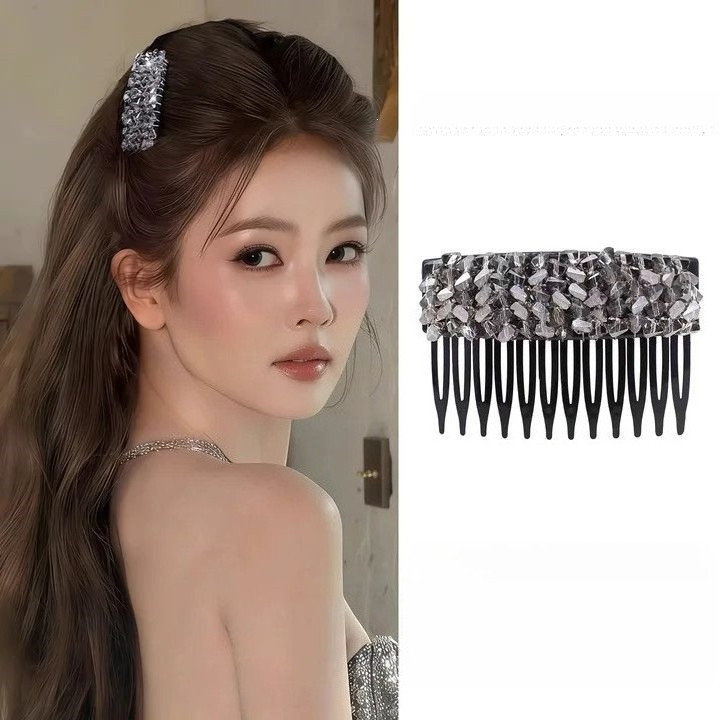 Lược chải tóc đơn giản thời trang phù hợp cho mọi trận đấu Tính khí thanh lịch Chèn Lược chải tóc