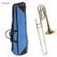 Toyuvn Túi Mingzhe Trombone Đệm mềm Tenor Gig Case Vải Oxford (Đỏ)