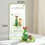 GETVOW Puffy Dán, Thiết kế cứu trợ Thiết kế cây dễ thương Nhãn dán dập nổi, Văn phòng phẩm Fun Series Crystal Puffy Họa tiết xếp chồng Nhãn dán Quà tặng học sinh