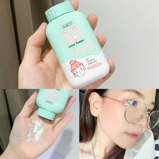 Phấn SASI Acne Sol Loose Powder Kiềm Dầu Chống Nắng Thái Lan 50g