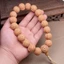 Tự Nhiên Hoang Dã Họa Tiết Não Quả óc chó Vòng Tay Cầm Tay Mân Côi Nam Bồ Đề Hạt Nguyên Hạt Tròn Wenwan Walnut Tay