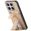 TPU + vải Kết cấu khe cắm thẻ cho Xiaomi 17 Pro Max Ultra 15 15T Pro Giá đỡ vô hình Vỏ điện thoại chống sốc