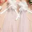 JCSYFAC Nhà Thờ Đám Cưới Pew Nơ Với Đuôi Dài Tulle Ghế Aisle Trang Trí Xe Cưới Trang Trí Cho Nhà Thờ Aisle Lễ Trang Trí Mới