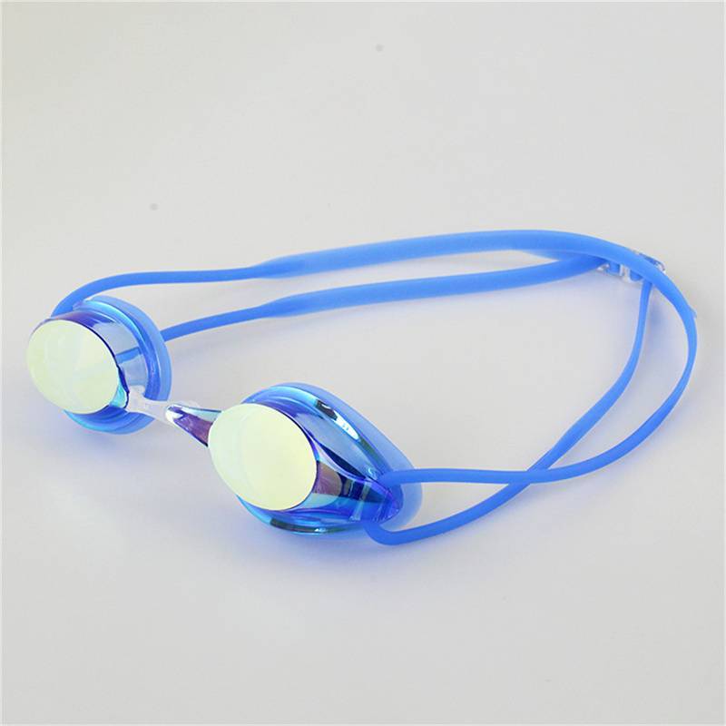 [KvJJL-t] Kính bơi thi đấu chuyên nghiệp Mạ chống sương mù Chống nước chống tia cực tím Kính Gel Silica mới