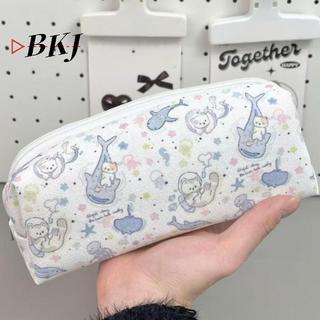 [KJ] Túi đựng bút chì dung tích lớn phong cách Hàn Quốc dành cho sinh viên Văn phòng phẩm Túi du lịch trang điểm [Mới]
