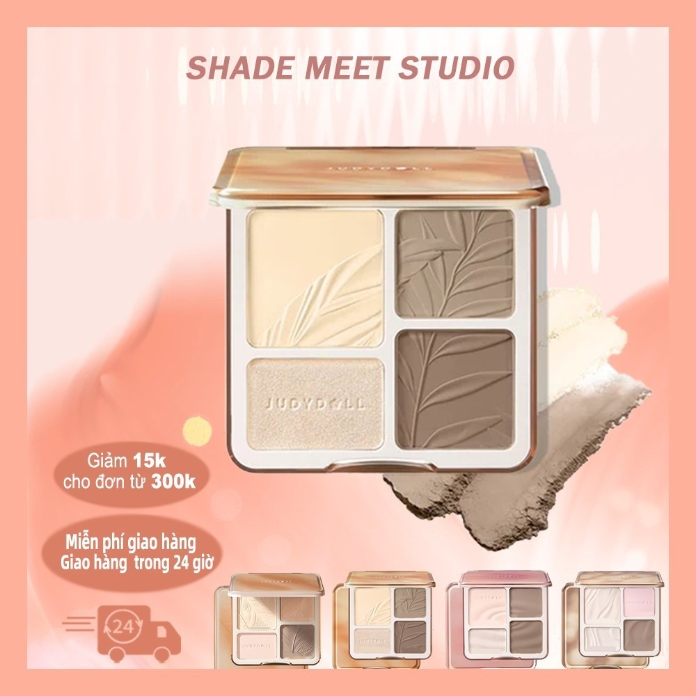 Bảng Phấn Tạo Khối JUDYDOLL – Tạo đường nét hoàn hảo, dễ blend, lâu trôi