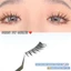 Demon Phong Cách Lông Mi Giả Trong Suốt Mỏng Thân C Curl 6-12mm Phối Chiều Dài Cho Cosplay Anime Nhập Vai Chơi