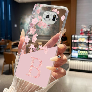 Ốp Điện Thoại Cho Samsung S6 Edge Plus Ốp Lưng Chữ Đẹp Trong Suốt Mỏng Mềm Silicon Dành Cho Samsung Galaxy S6 Edge + Vỏ