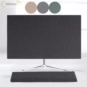 Vỏ chống bụi EDIWANY, Vỏ bụi máy tính dày 27-30 inch, Vỏ bảo vệ bàn phím đàn hồi toàn diện đa năng cho máy tính để bàn