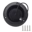 LACYESUK RV Gravity Water Inlet, Gravity Fill Round Gravity Fresh Water Fill Hatch, Hatch Fresh Water Black Plastic RV Fresh Water Gravity Fill Hatch Camper