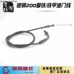 Thép bạc Latte YG200-8 / 8A / 8C / 8D Roadside Ba bánh YG300B-A Cáp ga xe máy phun điện