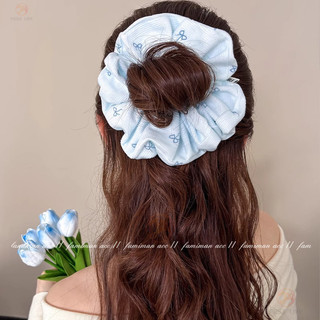 Scrunchy tóc nữ phong cách mới dễ thương, dây cao su bền và đàn hồi tốt