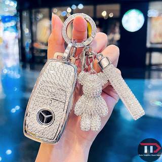 Vỏ chìa khóa ô tô TPU Mercedes-Benz Thích hợp cho E300l / c260l / 180l / a200l / c200l / GLC 260 / GLA 200