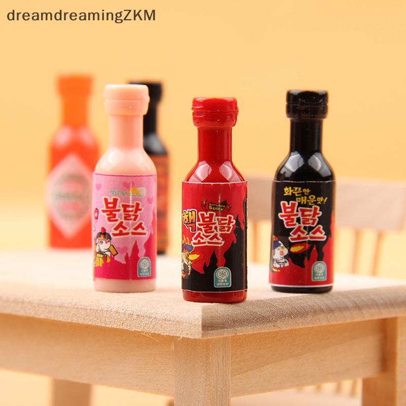 [dreamdreaming] 10 Chiếc Nhà Búp Bê Thu Nhỏ Gia Vị Nhà Bếp Thổ Nhĩ Kỳ Mẫu Nước Sốt Mì Cho Phụ Kiện Nhà Búp Bê Trang Trí [zkm]
