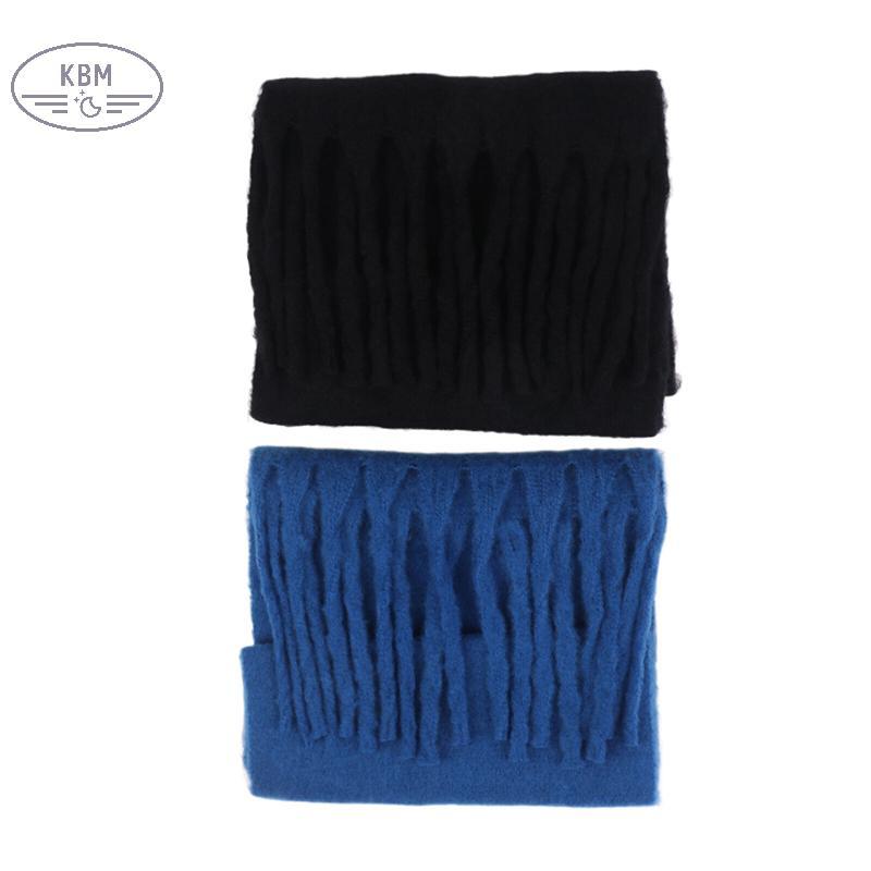 Khăn Choàng Mohair Len Dày, Màu Trơn Ấm, Phù Hợp Thời Trang Thu Đông FSSG
