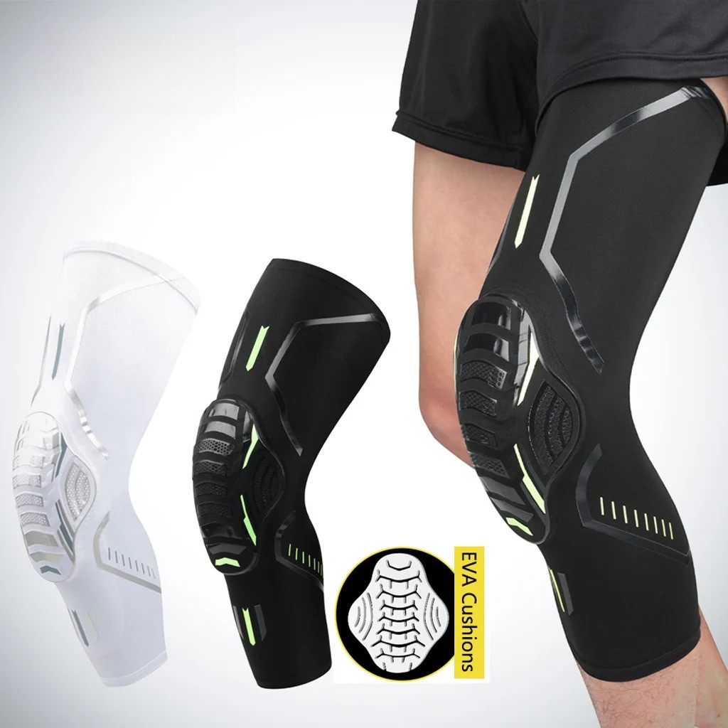 1 Chiếc Bóng Rổ Kneepads Đàn Hồi Bọt Bóng Chuyền Miếng Lót Đầu Gối Bảo Vệ Thể Dục Gear Huấn Luyện Thể Thao Hỗ Trợ Nẹp