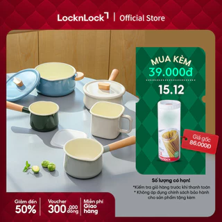 Nồi Suit Mellow LocknLock nhiều kích cỡ bằng thép tráng men