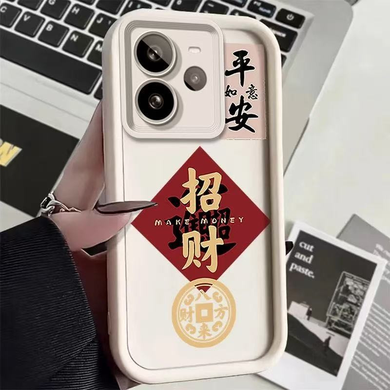 Dành Cho Realme GT 7 8 Pro 5G / realme GT6 Ốp Lưng Điện Thoại Dạo Phố Sáng Tạo Túi Khí Vỏ Bảo Vệ