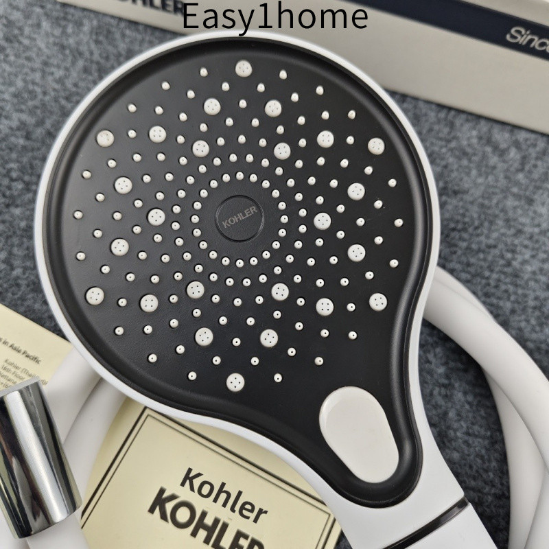 【 KOHLER 】Đầu vòi sen lọc trắng hoàn toàn mới, tăng áp lực, không gây đau, ba chức năng, vòi sen cầm tay gia đình, vòi s