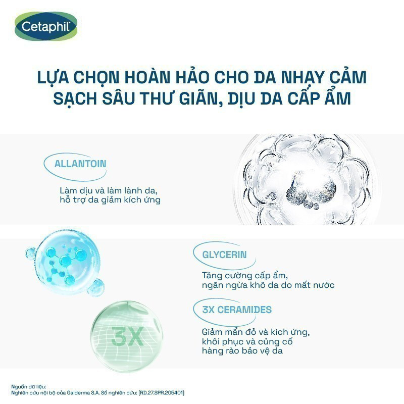 [LIVE] Sữa rửa mặt tự tạo bọt siêu mịn cho da nhạy cảm CETAPHIL SOOTHING FOAM WASH 200ML