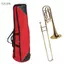 Toyuvn Túi Mingzhe Trombone Đệm mềm Tenor Gig Case Vải Oxford (Đỏ)
