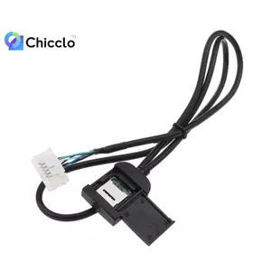 Bộ chuyển đổi khe cắm thẻ Sim cho Android Radio Đa phương tiện Gps 4G 20pin Đầu nối cáp Phụ kiện ô tô Dây Replancement Một phần đẹp