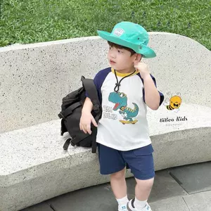 Bộ quần áo CỘC TAY TEAM COOLK KID cho bé trai , Quần áo chất COTTON mềm thoải mái cho bé