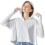 Tấm chắn UV Nữ Loose Cape Áo khoác ngoài Thiết kế khối chống nắng thoáng khí cho bãi biển ngoài trời Mùa hè Đi chơi hàng ngày