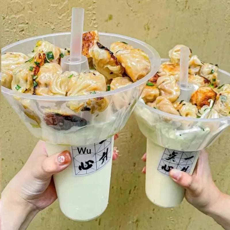 JINHF Bong Bóng Trà Sữa Trái Cây Sna Cốc Bộ Cho Người Lớn Trẻ Em Cốc Có Ống Hút Và Nắp Du Lịch Dã Ngoại Trường Sử Dụng HOT